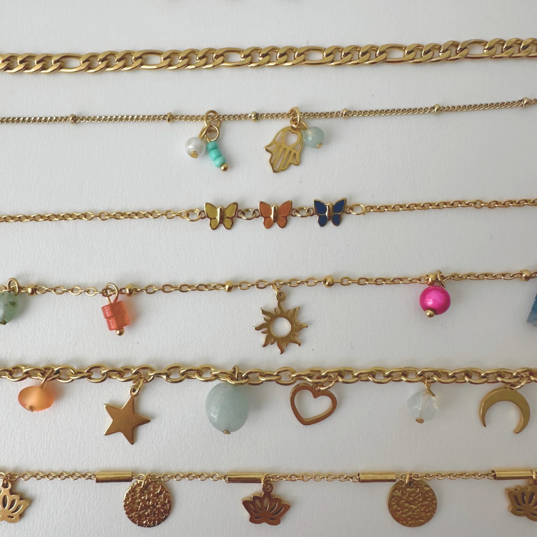 pulseira em aço BRINLY