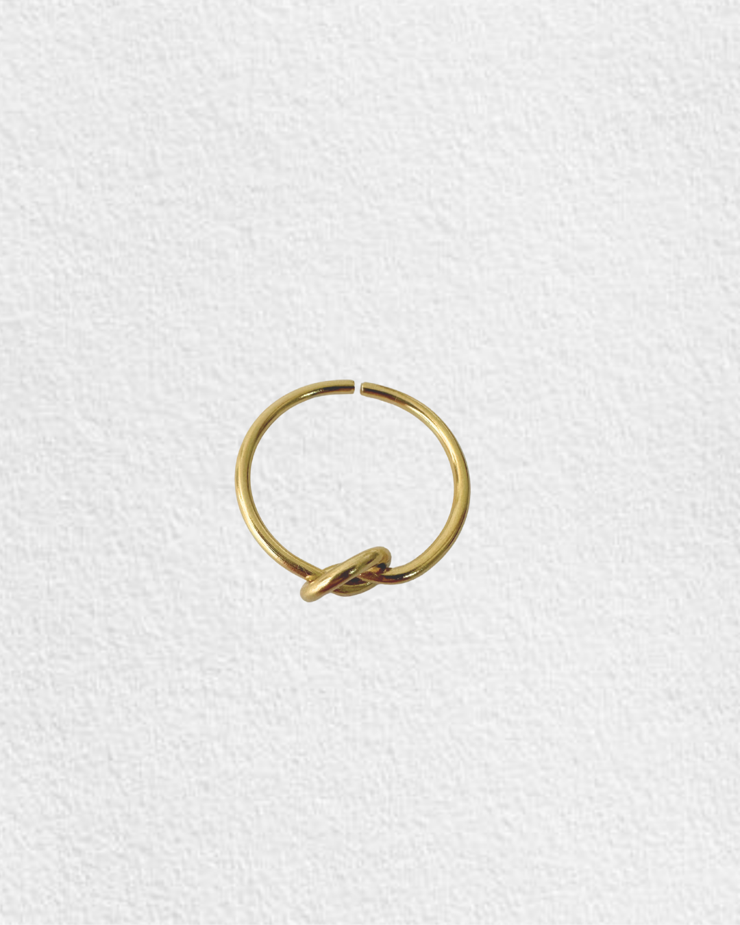 anel em aço NÒ DOURADO