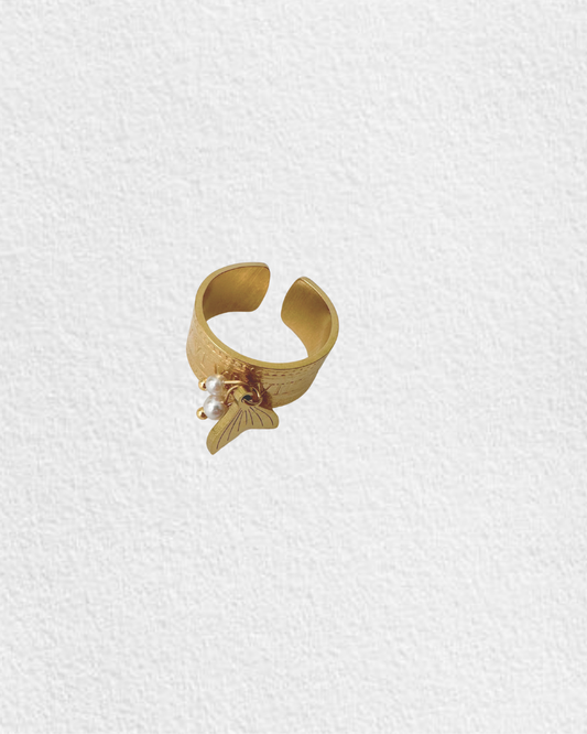 anel em aço RABO SEREIA