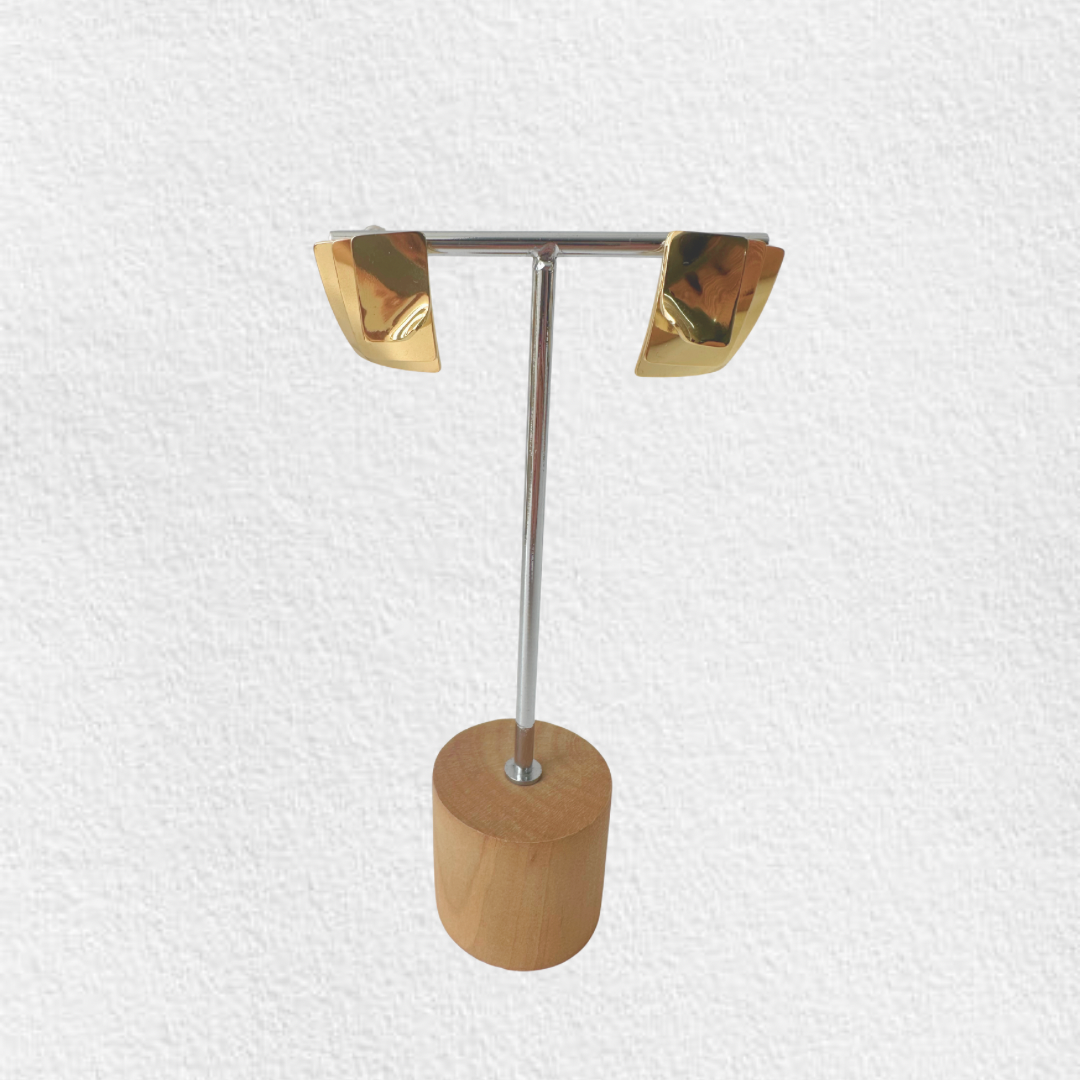 brincos em aço ELIZA