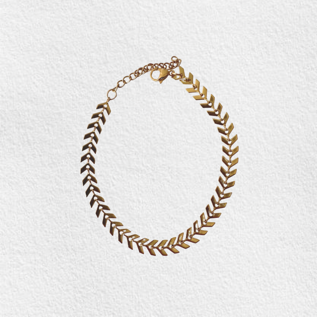 pulseira em aço ESPIGA