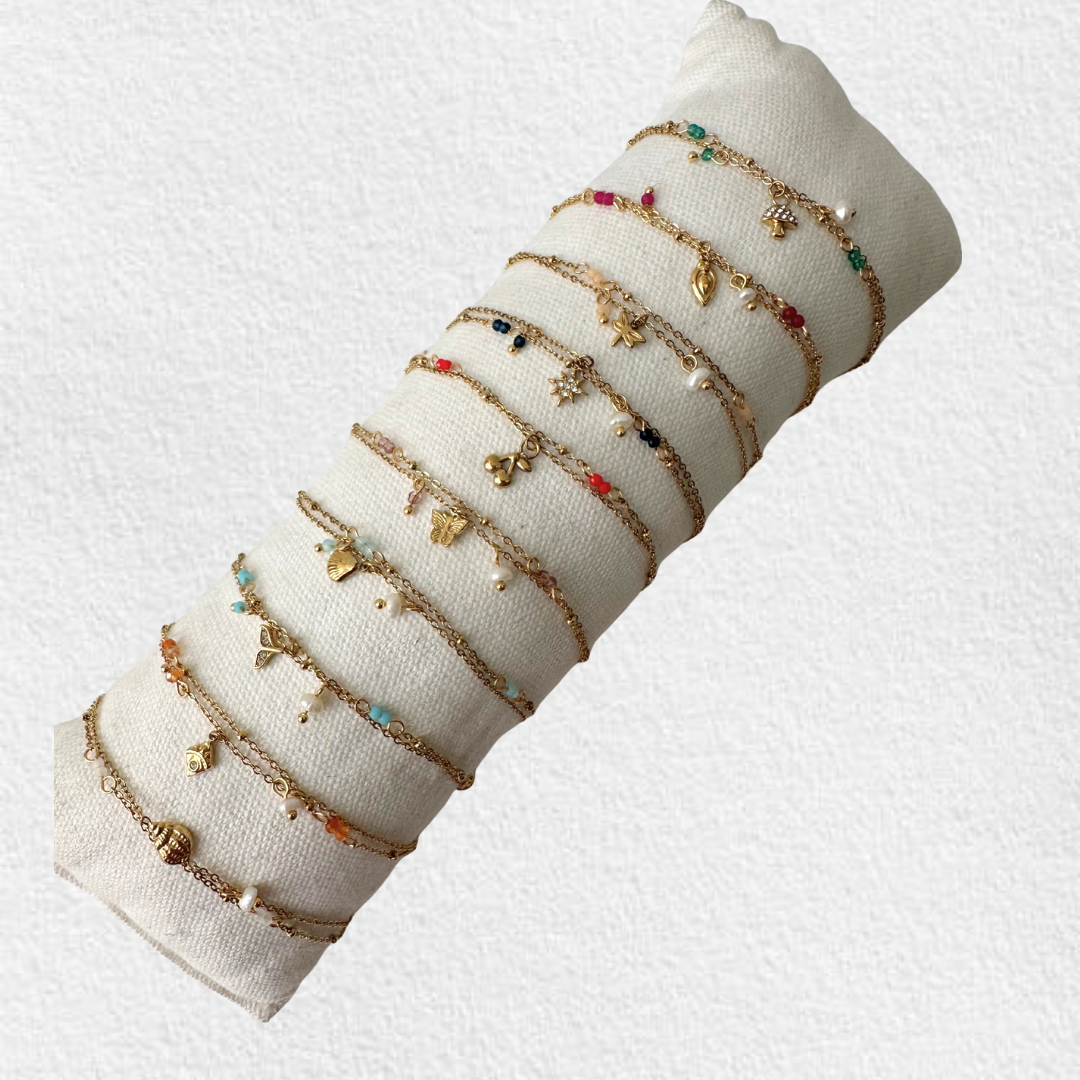 pulseira em aço LIBELINHA