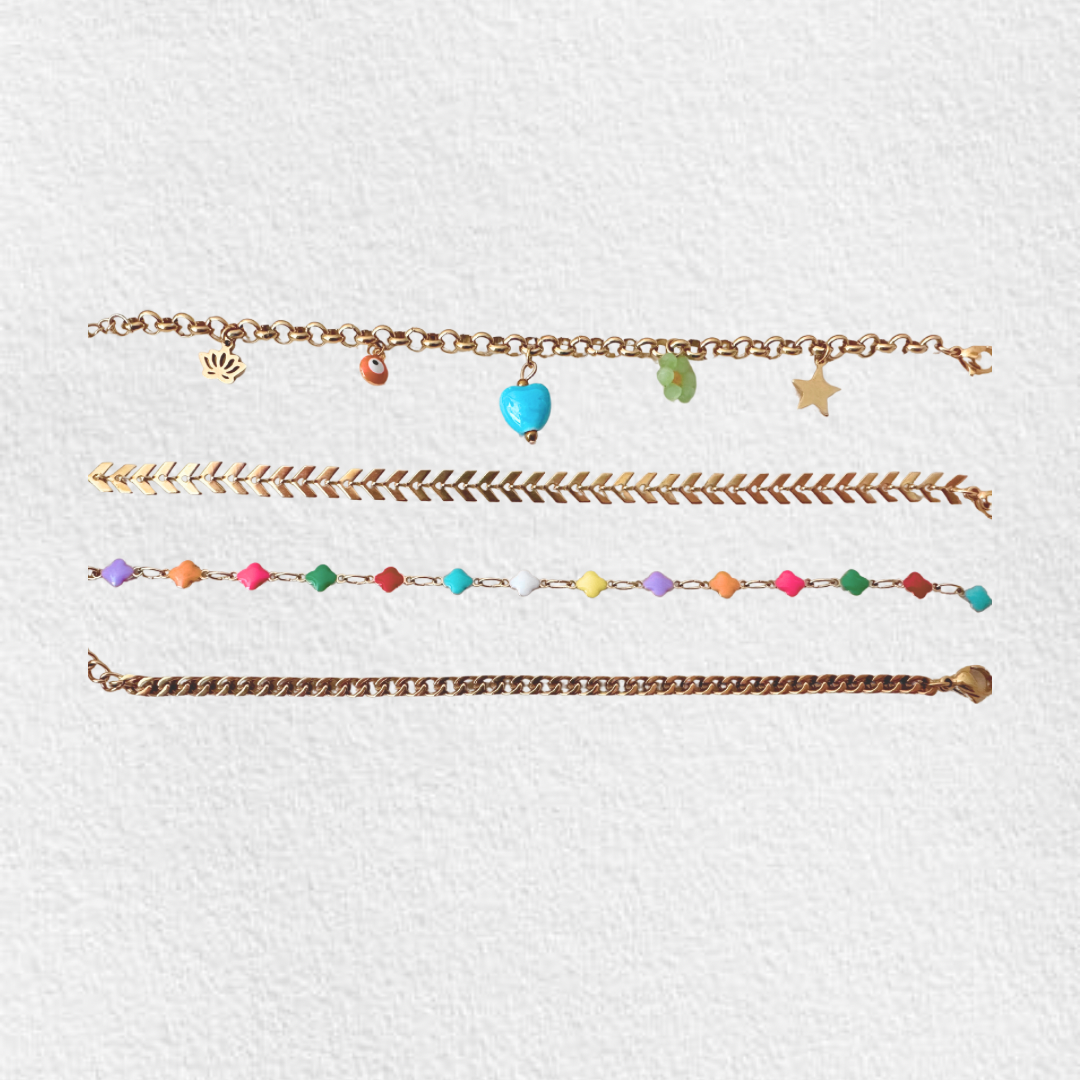 pulseira em aço ESPIGA