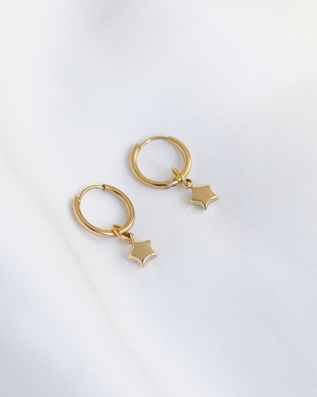 argola em aço MINI ESTRELA