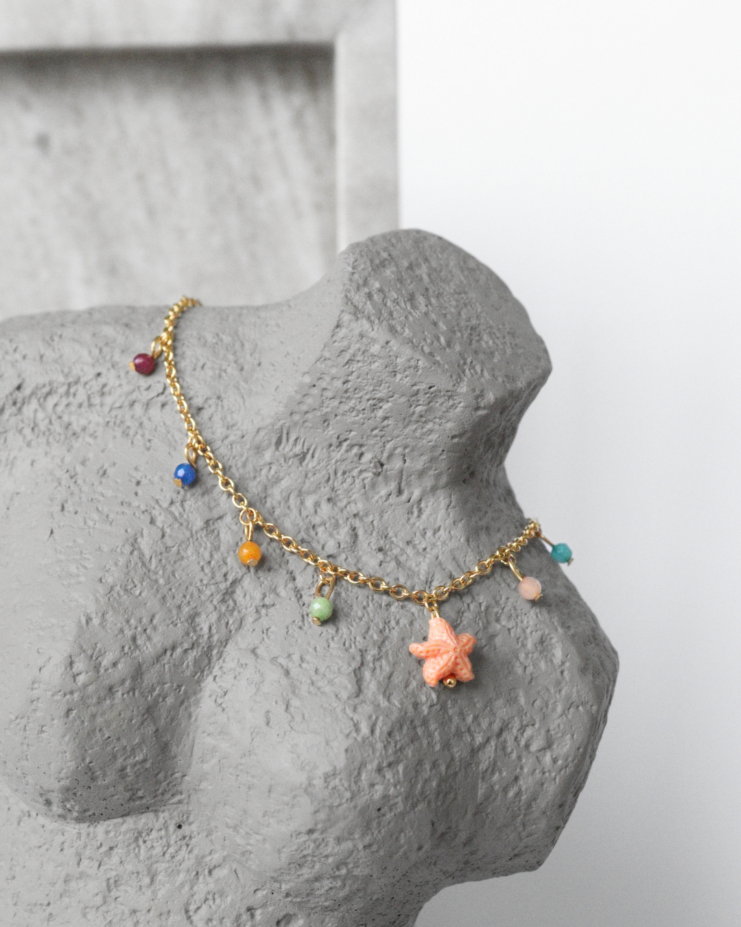 pulseira de pé em aço DEISE