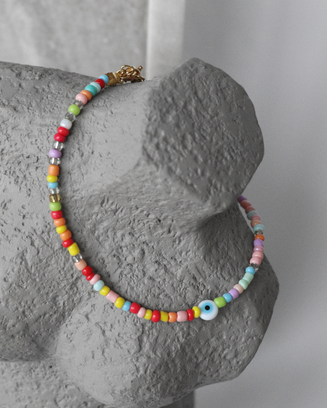 pulseira de pé em aço LIZ