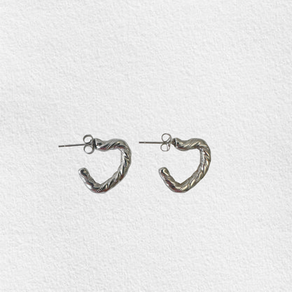 argolas em aço CORAÇÃO