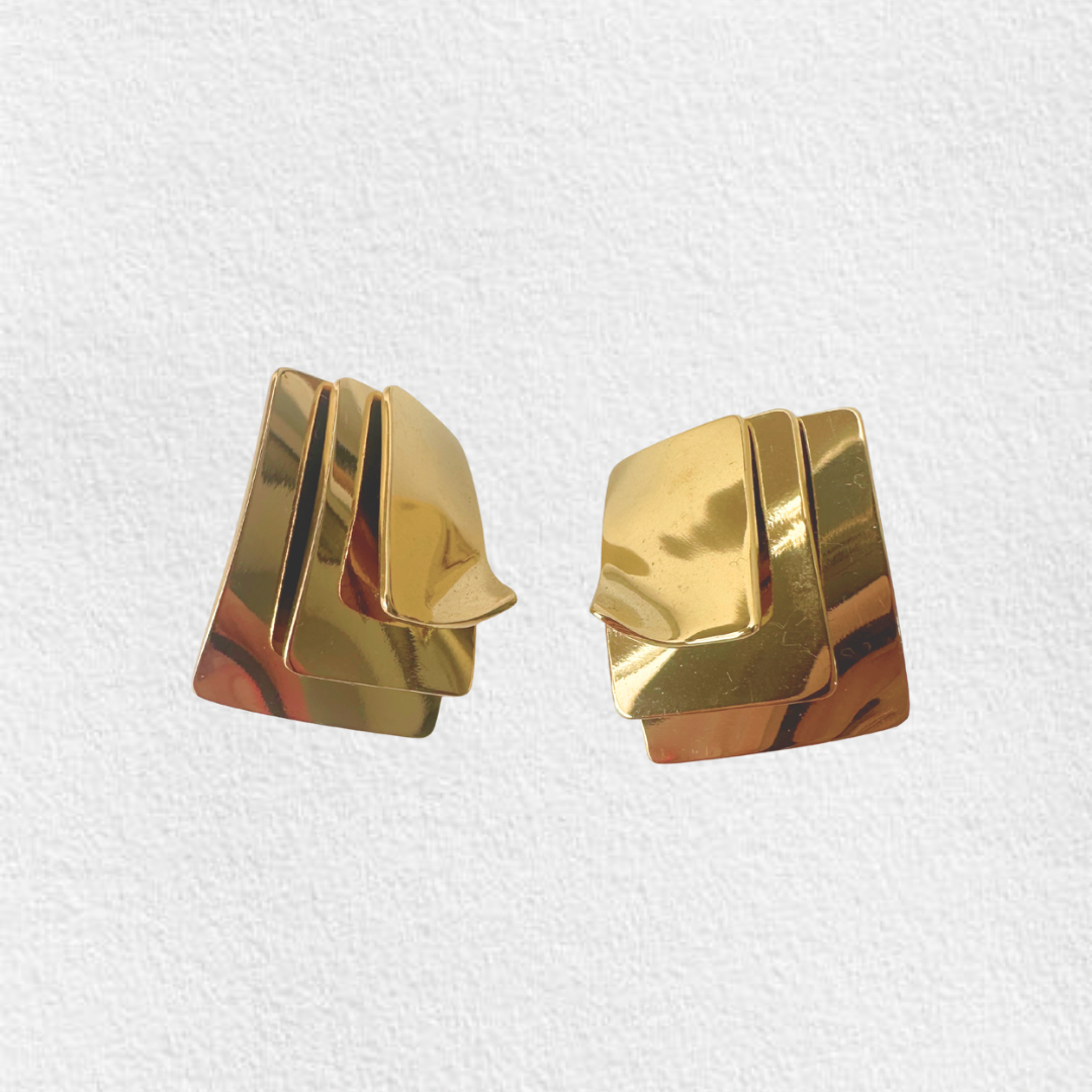 brincos em aço ELIZA