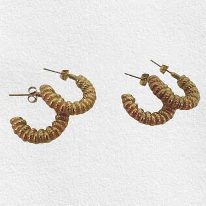 argolas em aço ZOEY