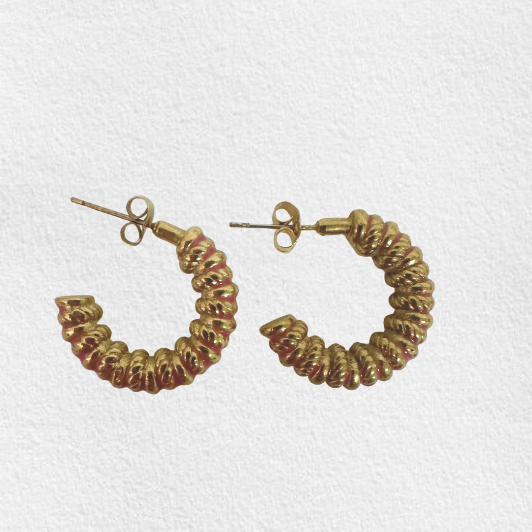 argolas em aço ZOEY