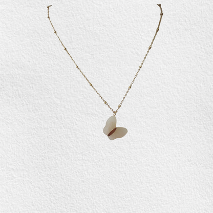 colar em aço BORBOLETA