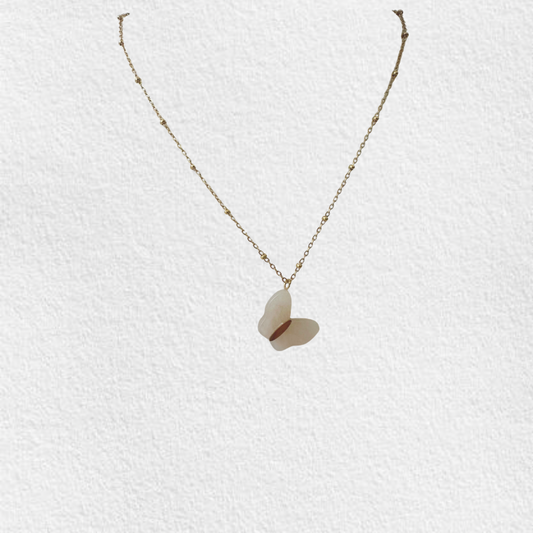 colar em aço BORBOLETA