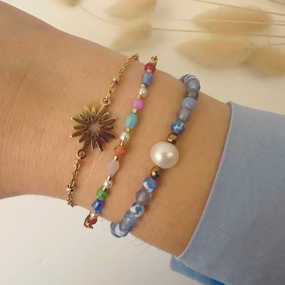 pulseira em aço LUMI
