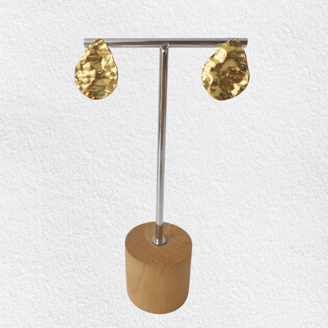 brincos em aço LÍVIA