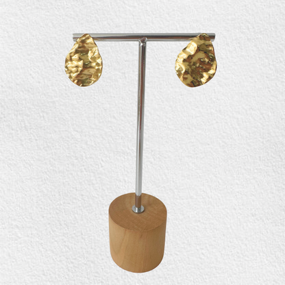 brincos em aço LÍVIA