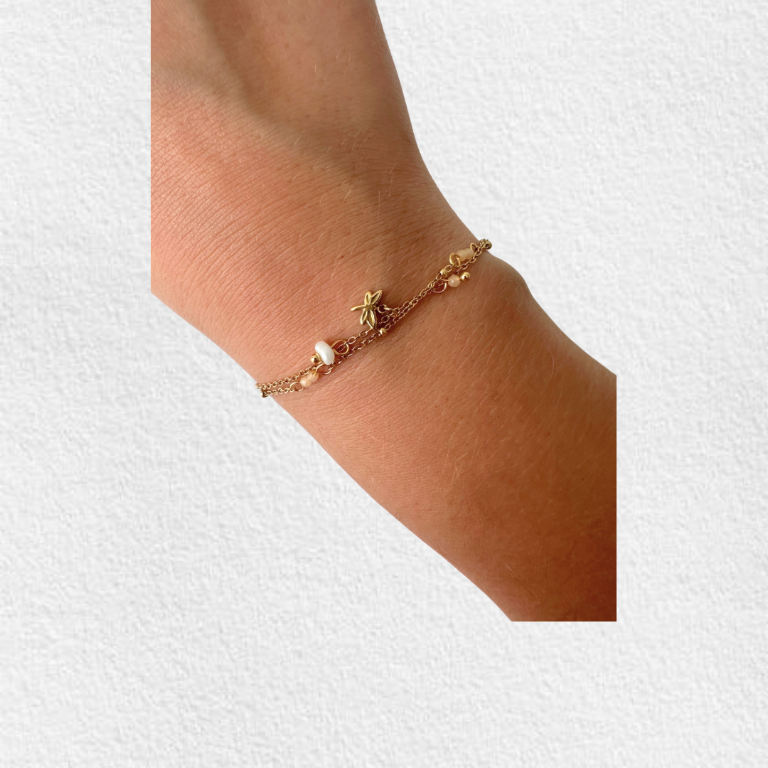 pulseira em aço LIBELINHA